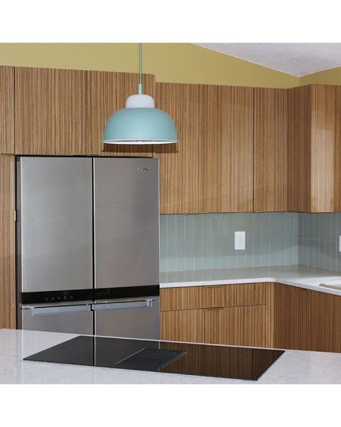 Zebrawood Veneer Cabinet Doors