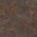Rust textured cabinet door with oxidized metal stucco finish in dark charcoal and copper tones
