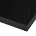 High Gloss 3D Cube Pattern Black Wall Panels