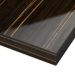 High Gloss Polyester Wood Stripes Brown Wall Panels