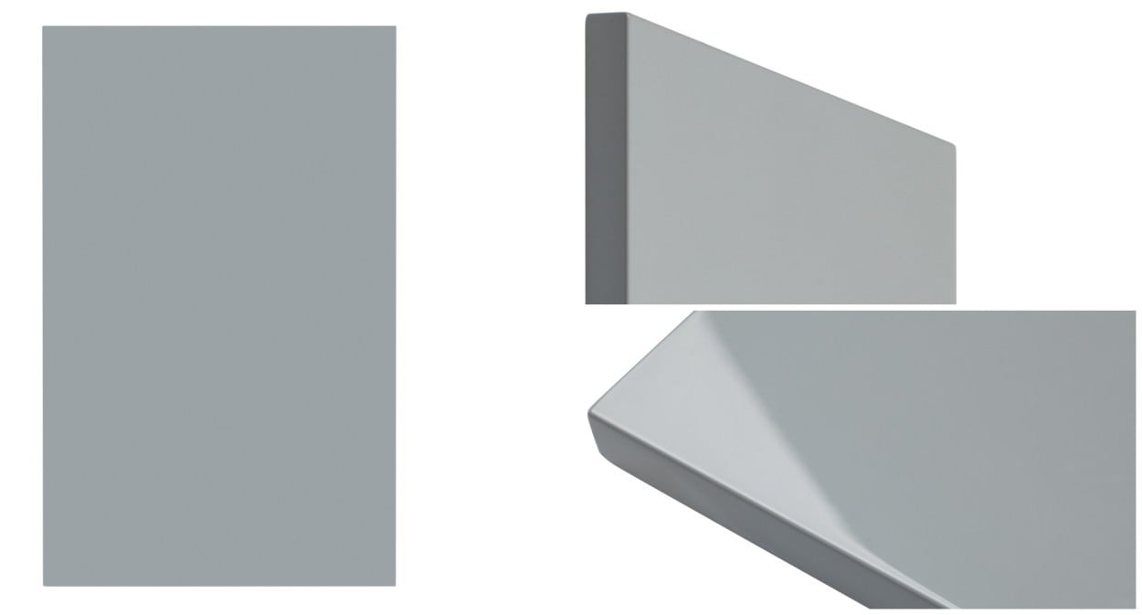 Model Flat Slab - shown in RAL 7040 Window Grey