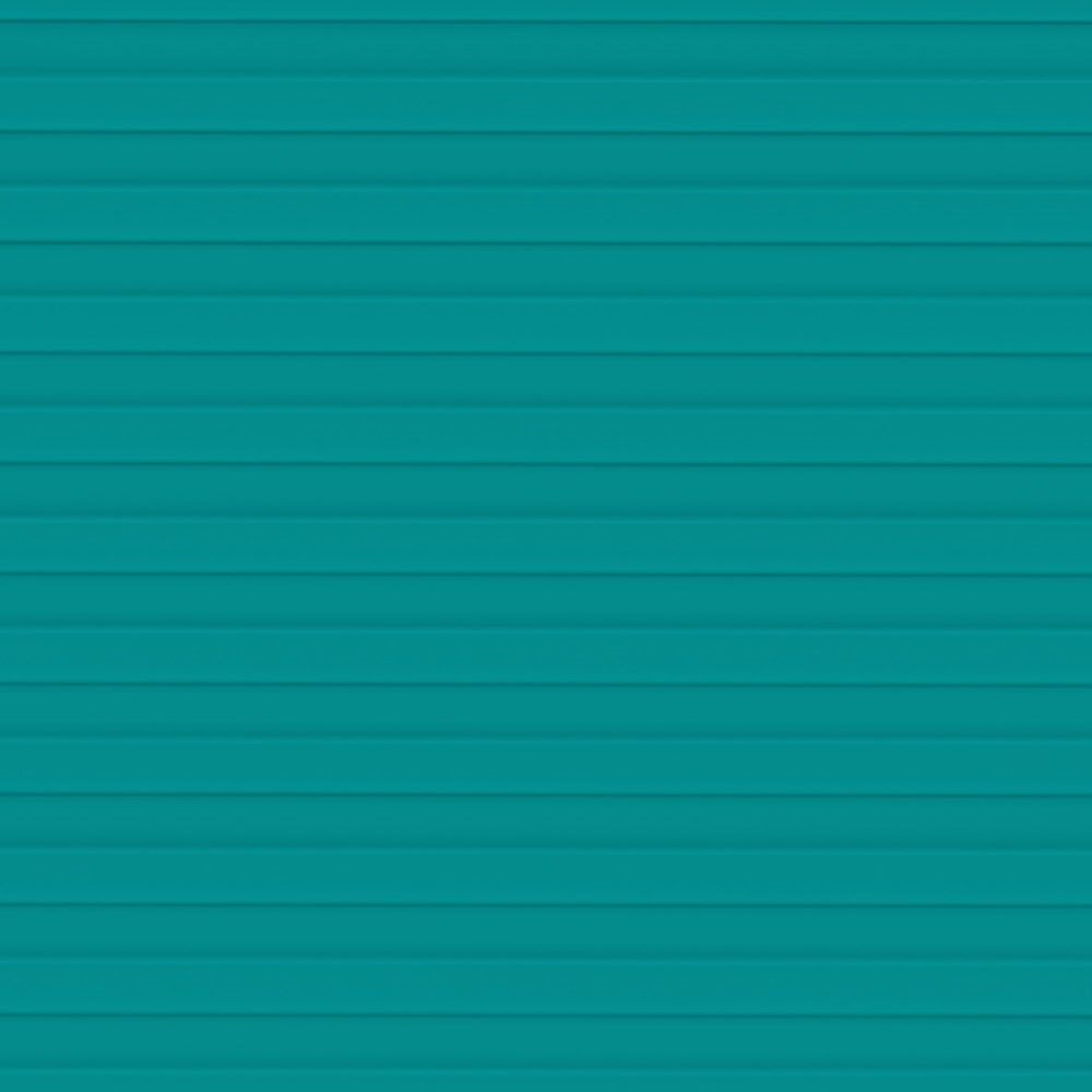 CANNETTATO in RAL 5018 - Turquoise Blue CANNETTATO in RAL 5018 - Turquoise Blue