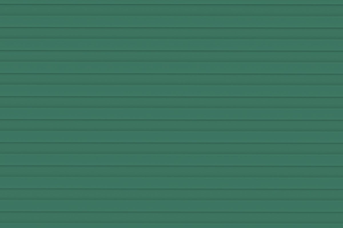 CANNETTATO in RAL 6000 - Patina Green CANNETTATO in RAL 6000 - Patina Green