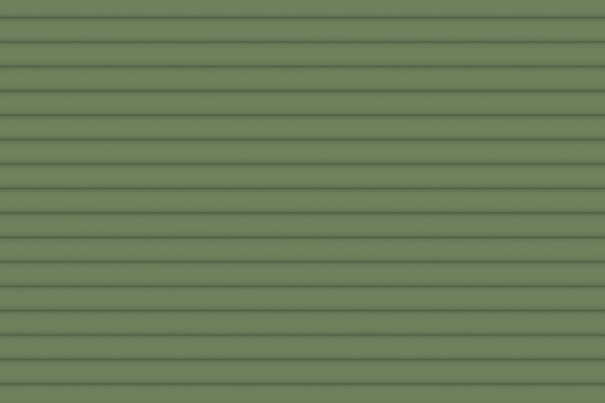 FLUTE in RAL 6011 - Reseda Green FLUTE in RAL 6011 - Reseda Green