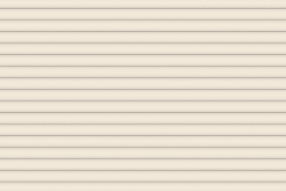 FLUTE in RAL 9001 - Cream FLUTE in RAL 9001 - Cream