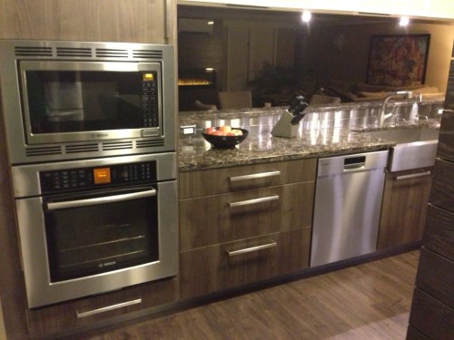 Modern kitchen stainless steel