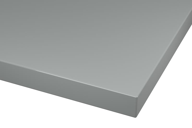 RAL 7042 Traffic Grey A Lacquer Color Kitchen Cabinets Modern European