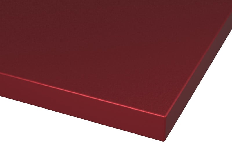 RAL 3032 Pearl Ruby Red Lacquer Color Kitchen Cabinets Modern European