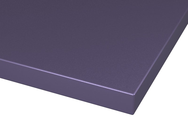 RAL 4011 Pearl Violet Lacquer Color Kitchen Cabinets Modern European