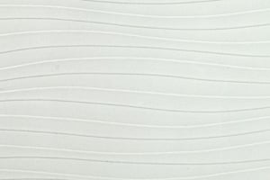 High Gloss White Wave Pattern Cabinet Doors